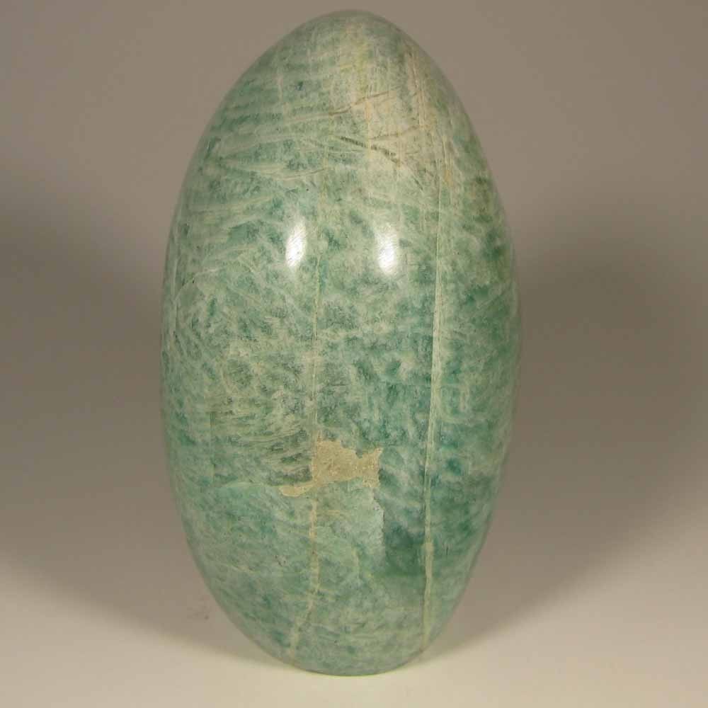 4″ AMAZONITE Polished Gemstone Freeform Standup – Madagascar – 1.5 lbs.