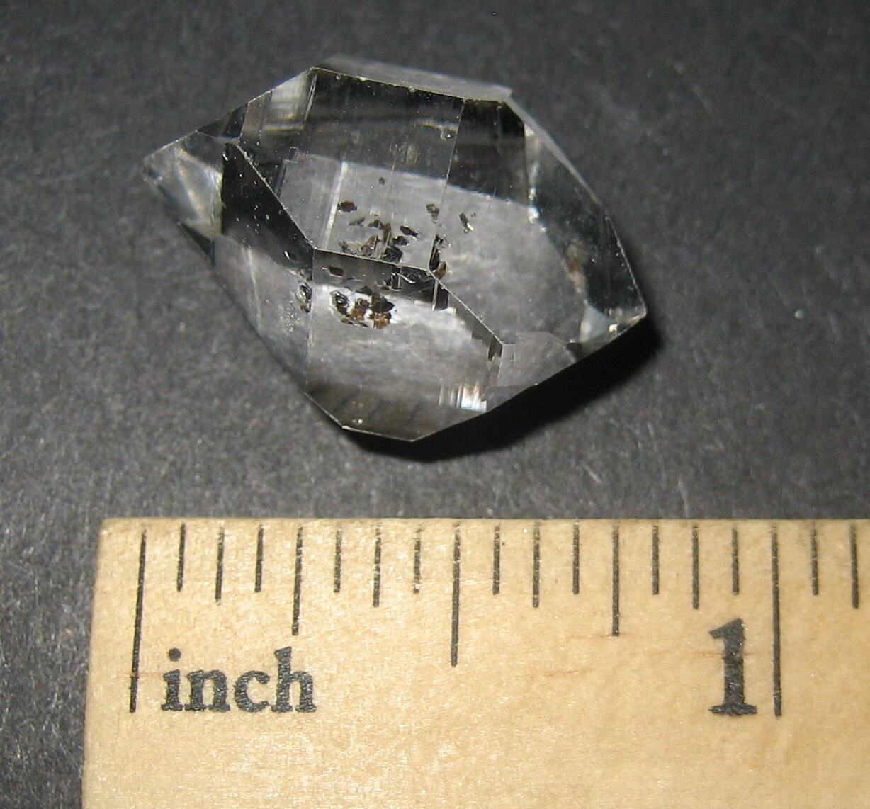 22mm BEAUTIFUL A+ NATURAL GEM PETROLEUM QUARTZ CRYSTAL PAKISTAN ~ 21carats *3