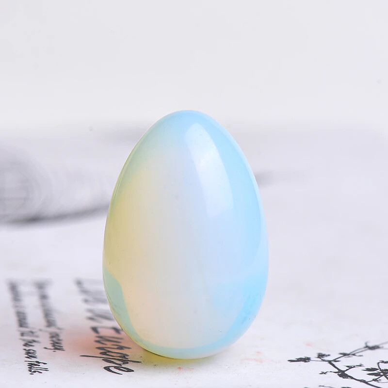 Natural Healing Crystal Egg Jade Stone Women Pelvic & Vaginal Health Care Crafts