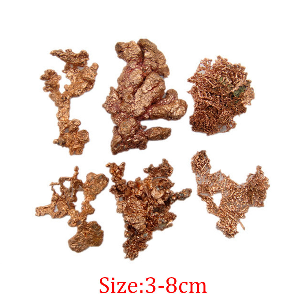 1x Random Natural Golden Copper Specimen Gems Crystal Raw Bulk Gemstones Mineral