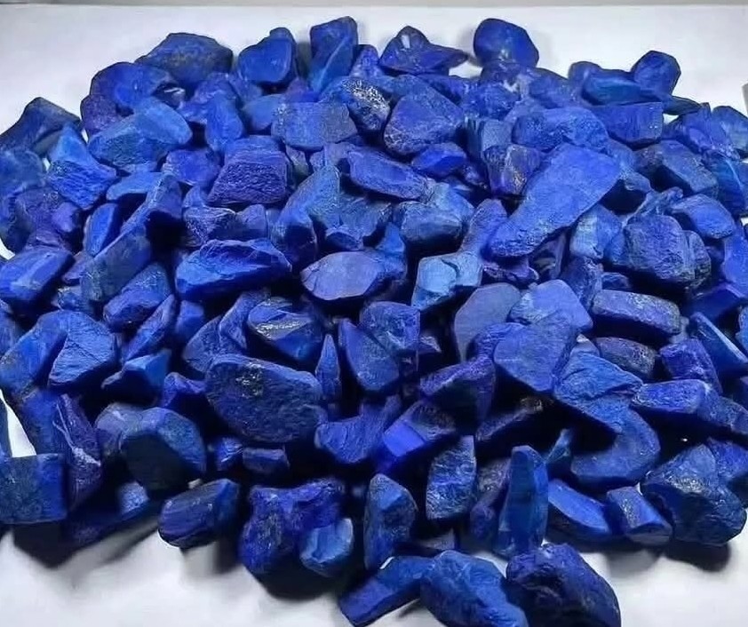 750g Natural Lapis Lazuli Rough Stone Royal Blue Raw Gemstone Mineral