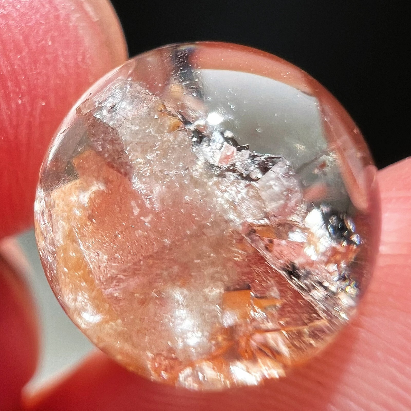 6ct Natural Beautiful Stone in the stone Crystal Polished Specimen