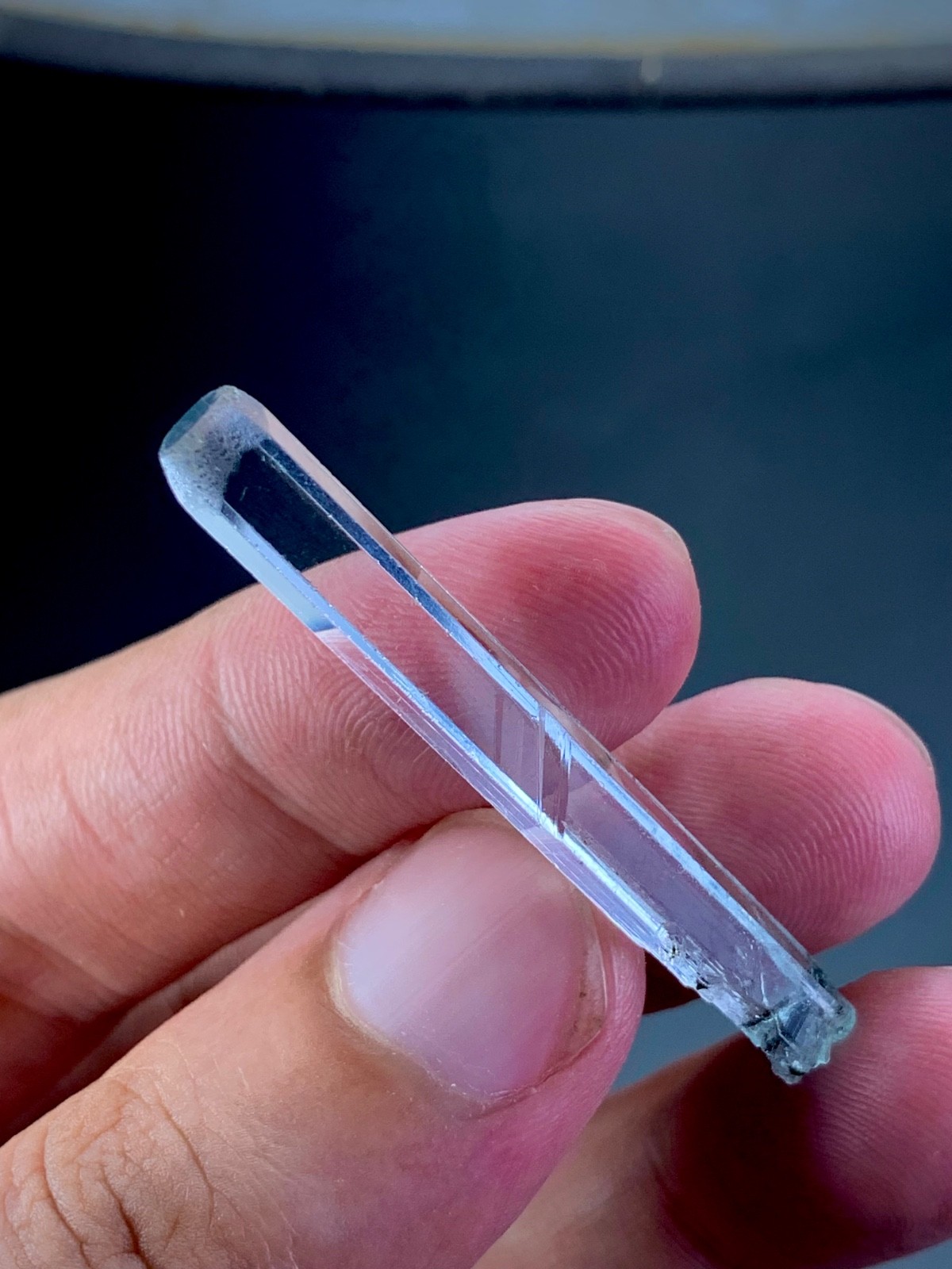 Natural Aesthetic Terminated Aquamarine Crystal From Pakistan (13 CTs )