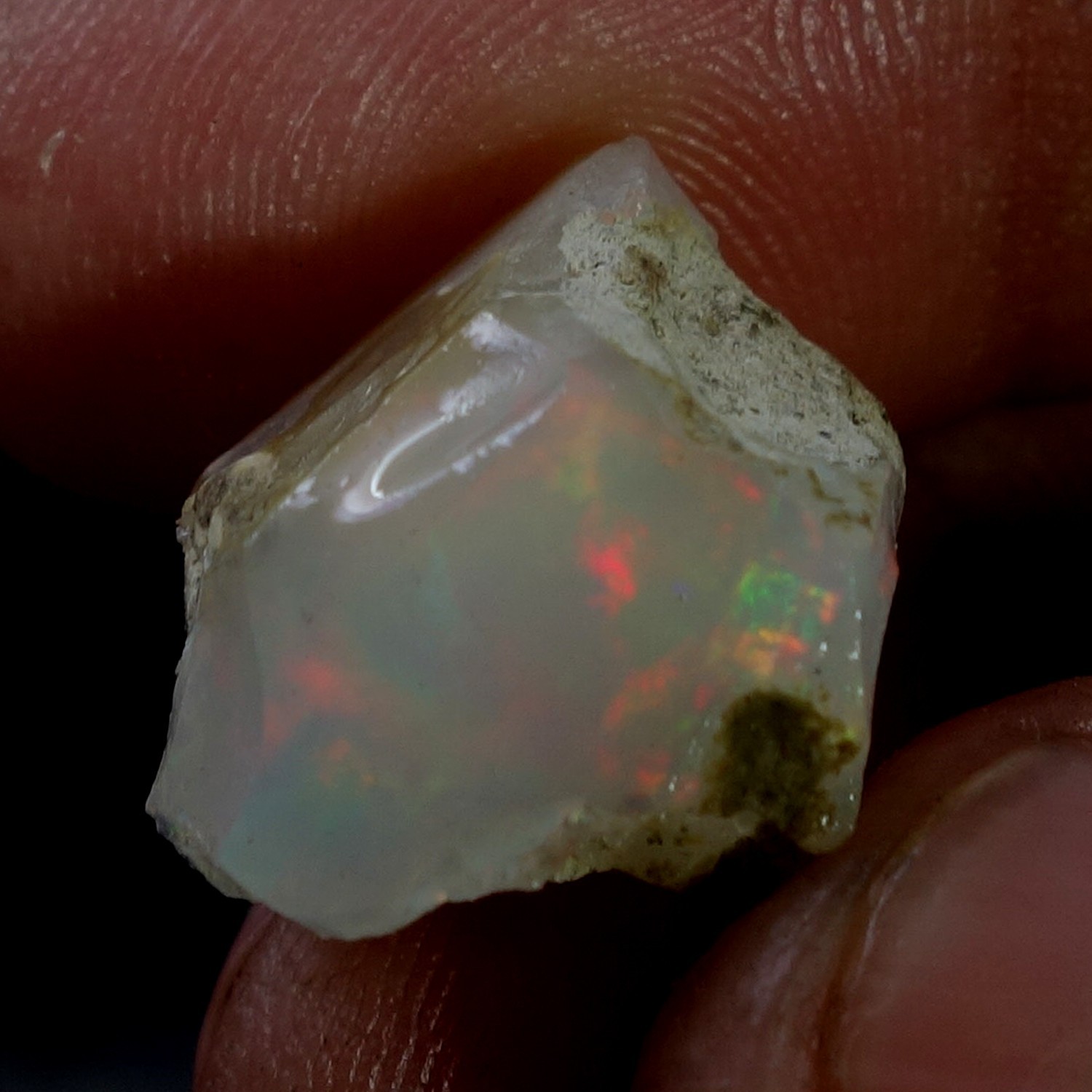 Natural Opal Rough 11.70 Cts Dry Ethiopian Opal Rough, Welo Opal Raw Fire Opal