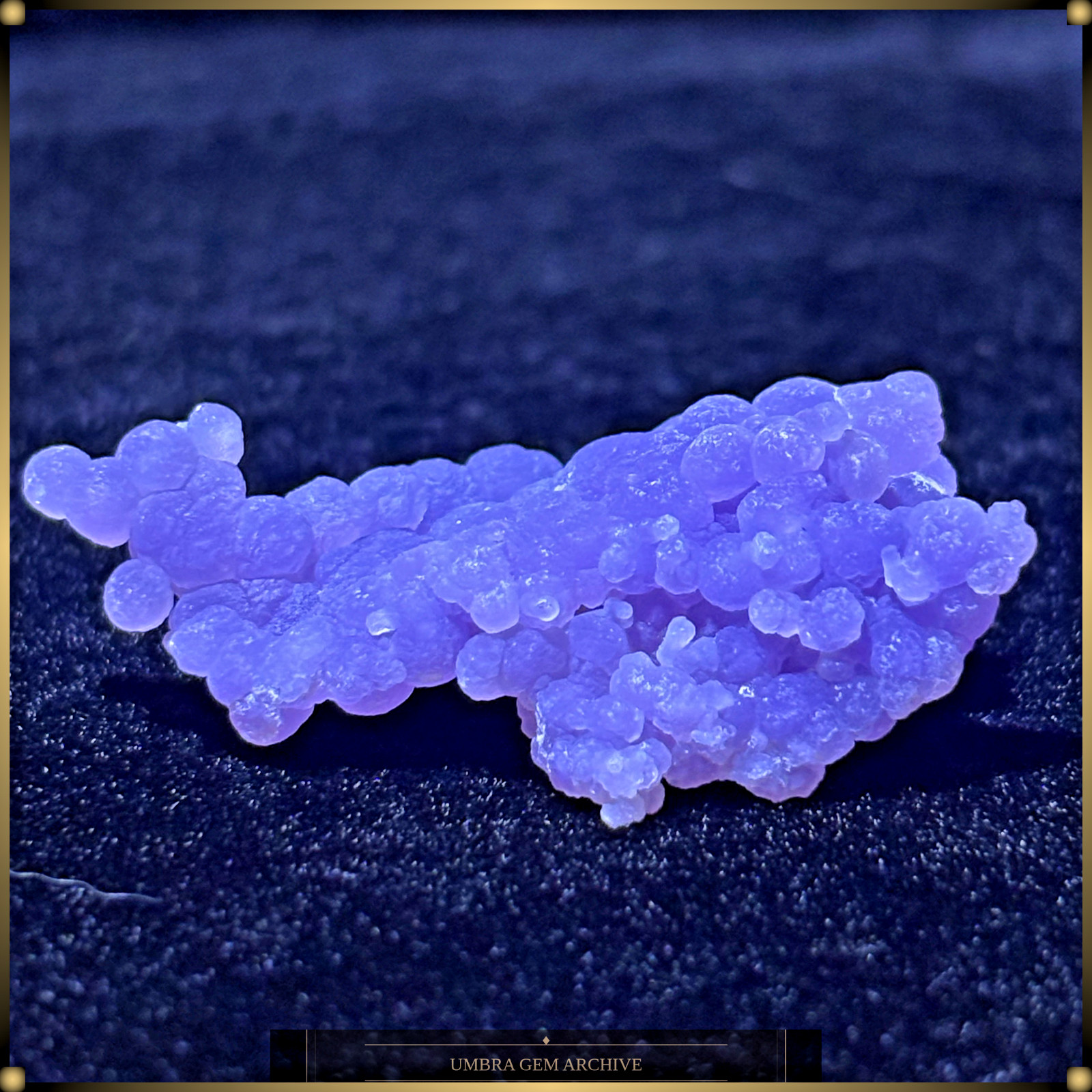 8.8g Purple Grape Agate From Indonesia Natural Crystal Chalcedony Healing