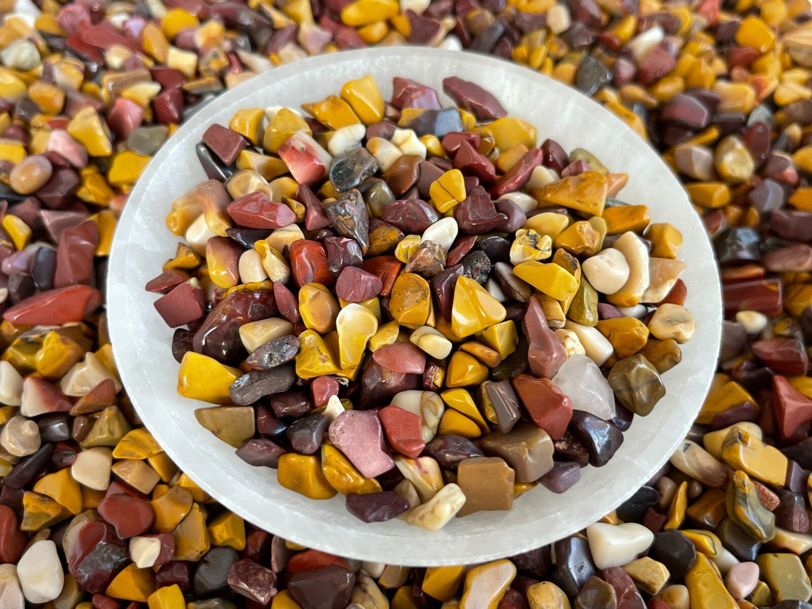 Grade A++ Mookaite Semi Tumbled Gemstone Mini Chips 6 -12mm,Wholesale Bulk Lot