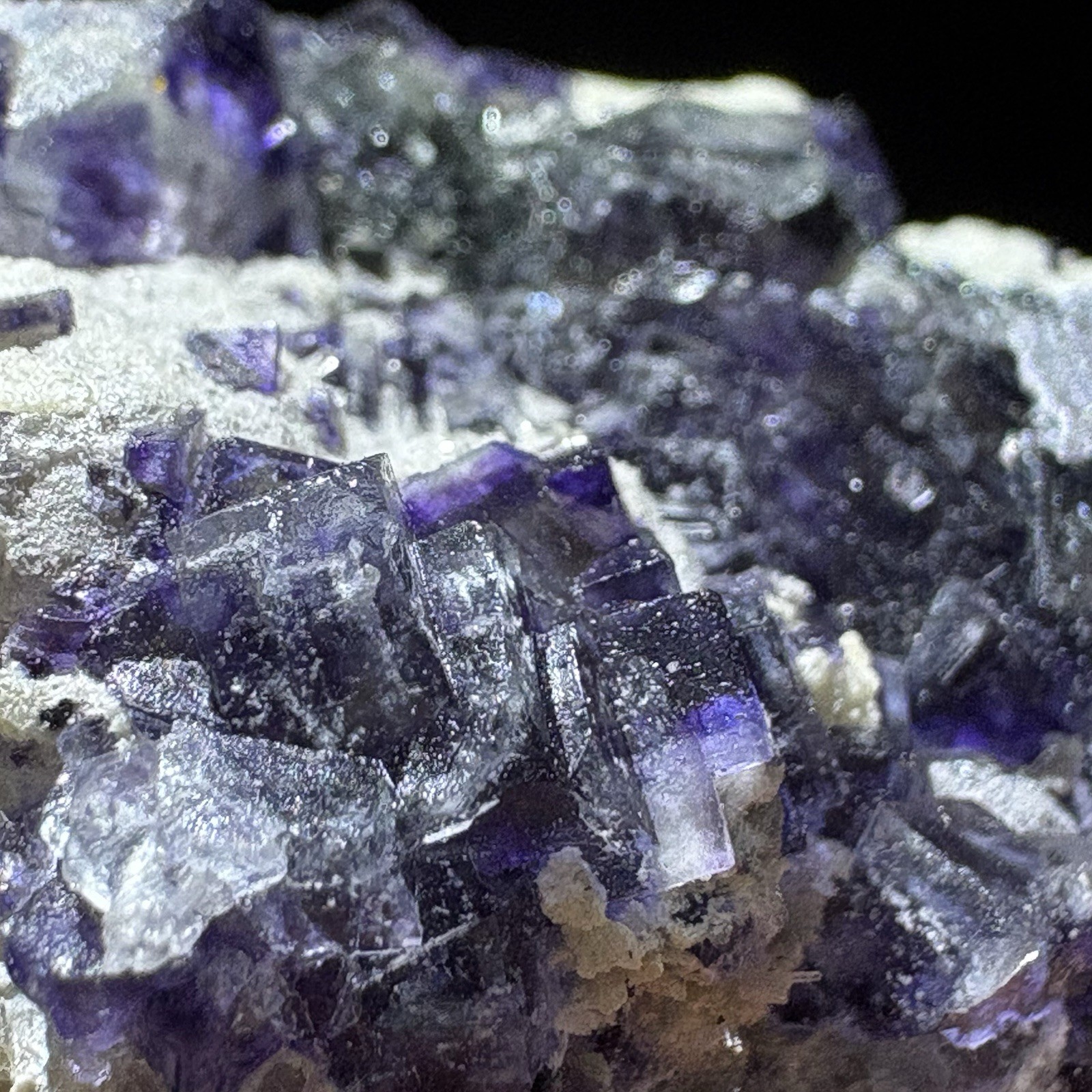 Natural Phantom Fluorite w/ Rutile & Quartz Cluster Raw Specimen Inner Mongolia