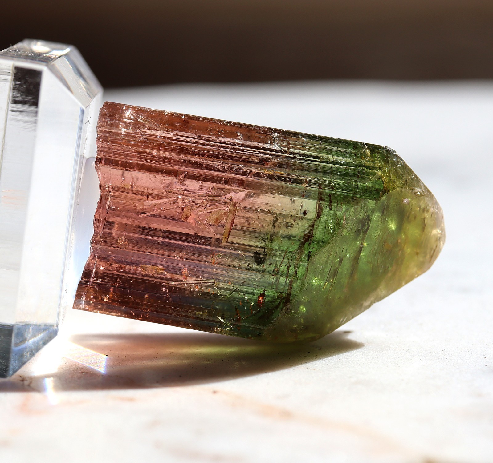 Gem Tourmaline. Nuaparra Pegmatite, Zambezia Prov., Mozambique. About 50 grams