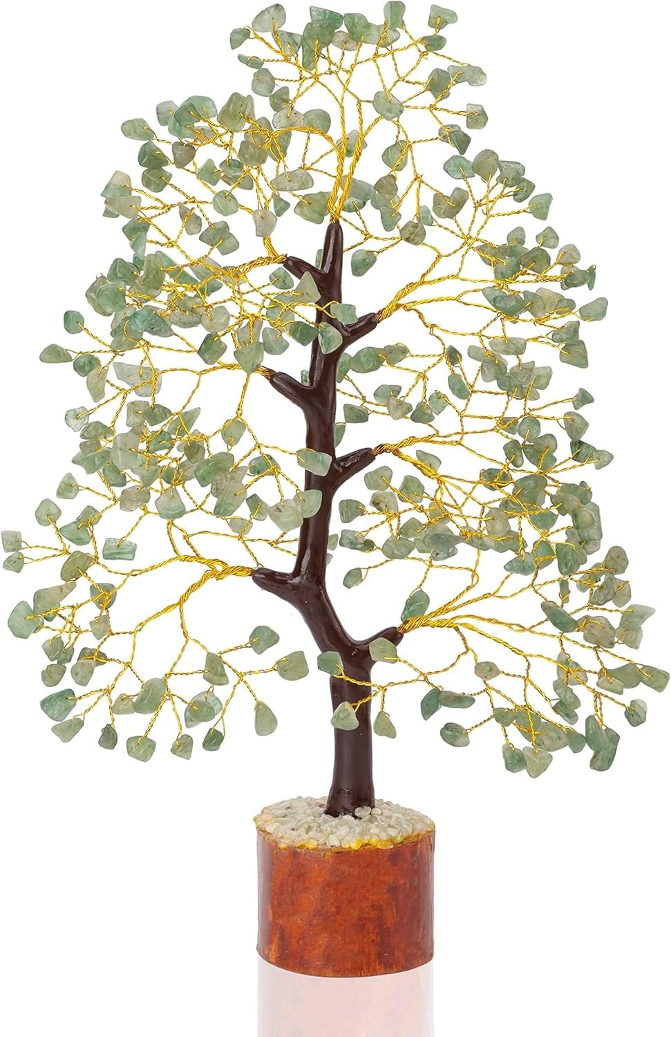 Meaningful Green Jade Crystal Tree – Elegant Housewarming Gift and Home Accent