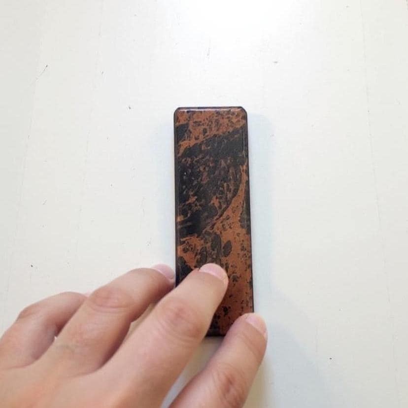 Premium Mahogany Obsidian 615–715 Carat | Grounding and Empowering Tower