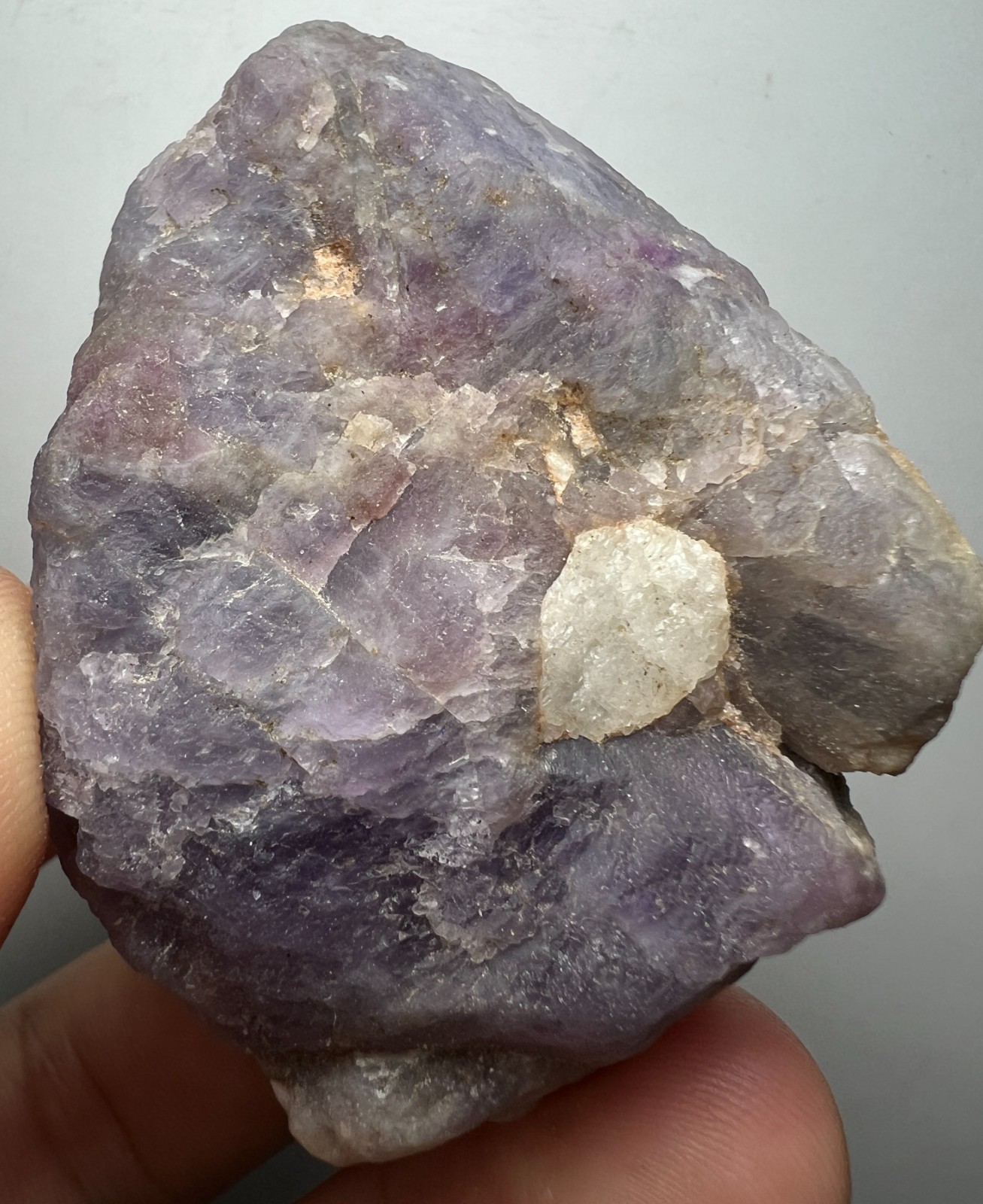 110 Gram Fluorescent Hackmanite Crystal Rough from Badakhshan, Afghanistan