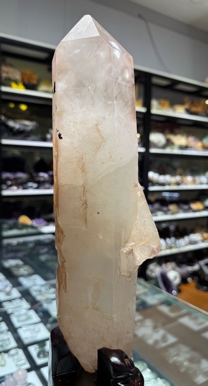 AAA Collector-Grade Natural Clear Quartz Obelisk Tower reiki healing 8.2LB