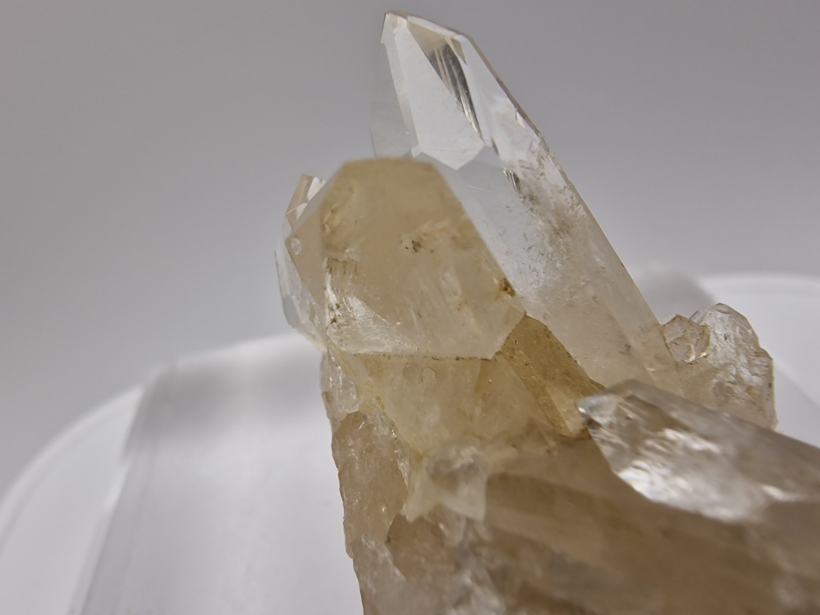 Quartz Crystal From Västsjön , Offerdal , Jämtland , Sweden