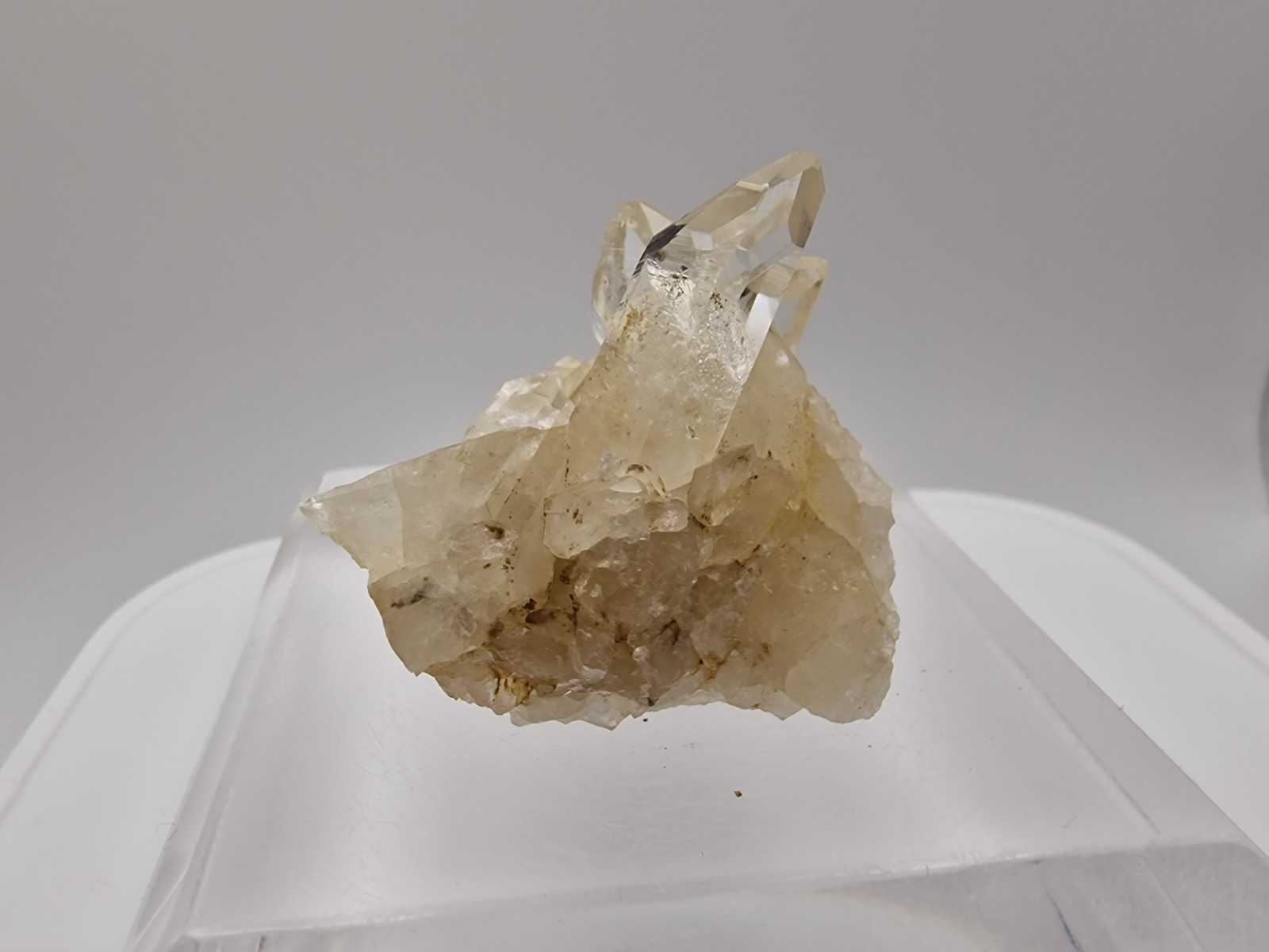 Quartz Crystal From Västsjön , Offerdal , Jämtland , Sweden