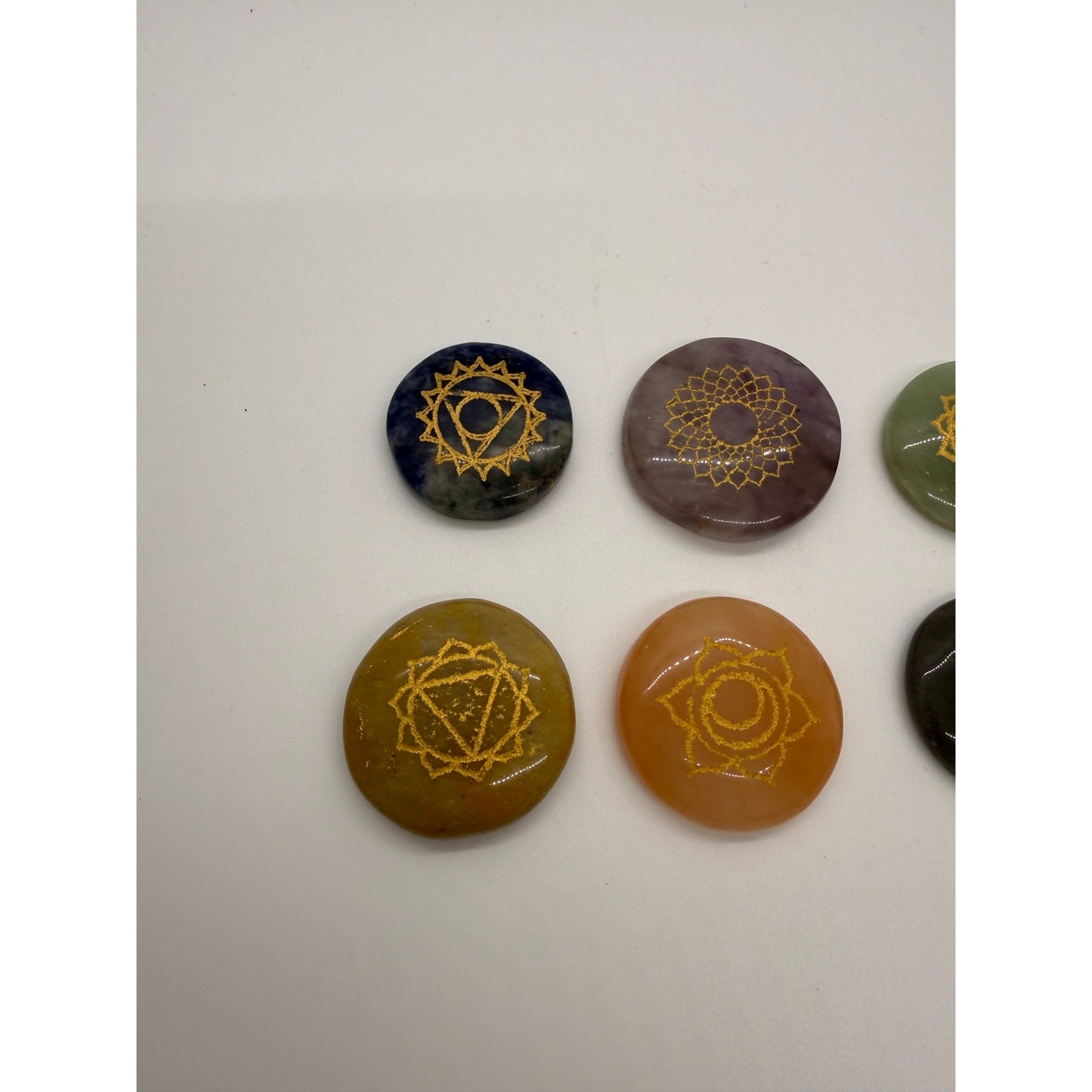 Gemstone 7 Chakra Set Reiki Healing