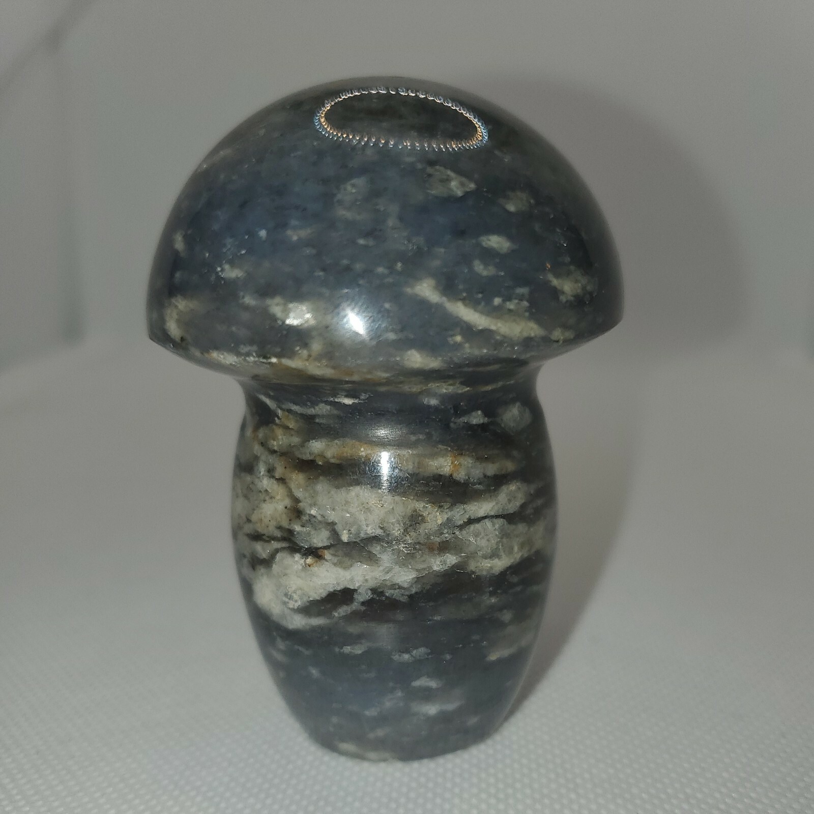 Agate Mushroom Crystal 3.03in tall, 260g