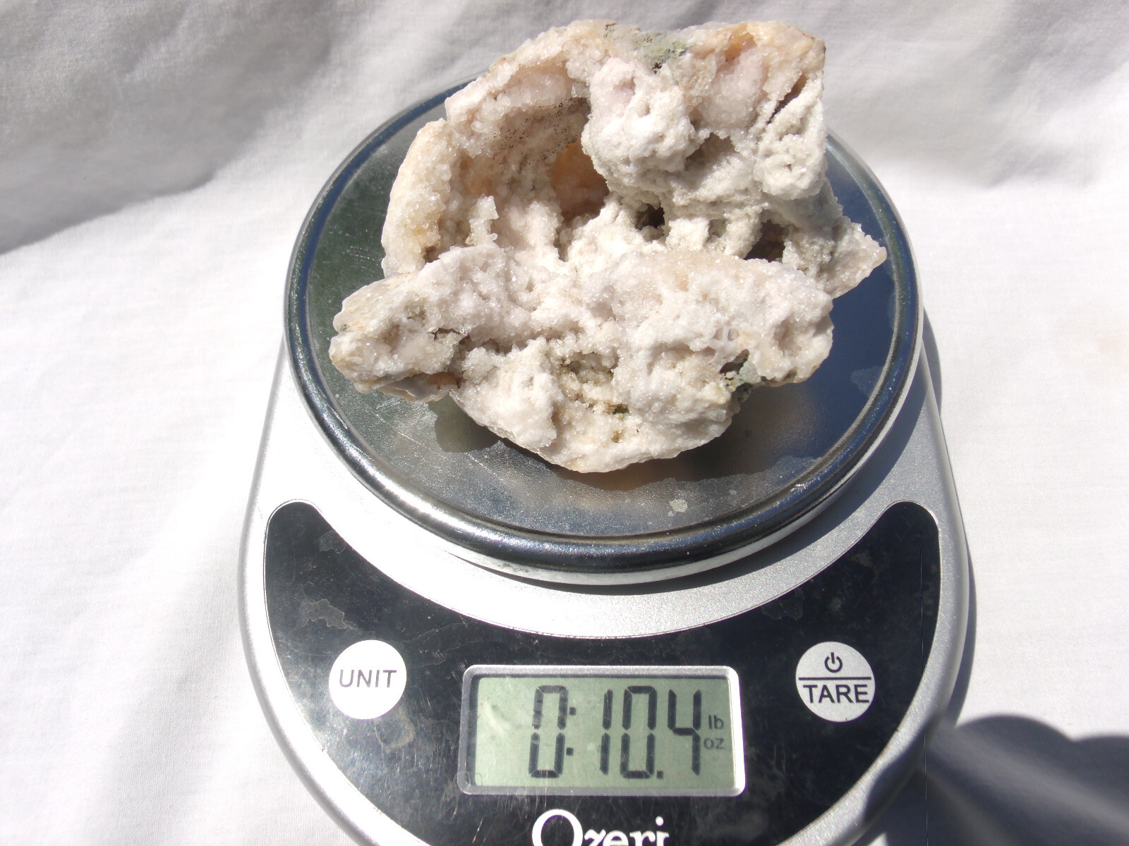 Rare Kentucky Geode 10oz Crystal Quartz | Unique Display Piece | Gift Idea