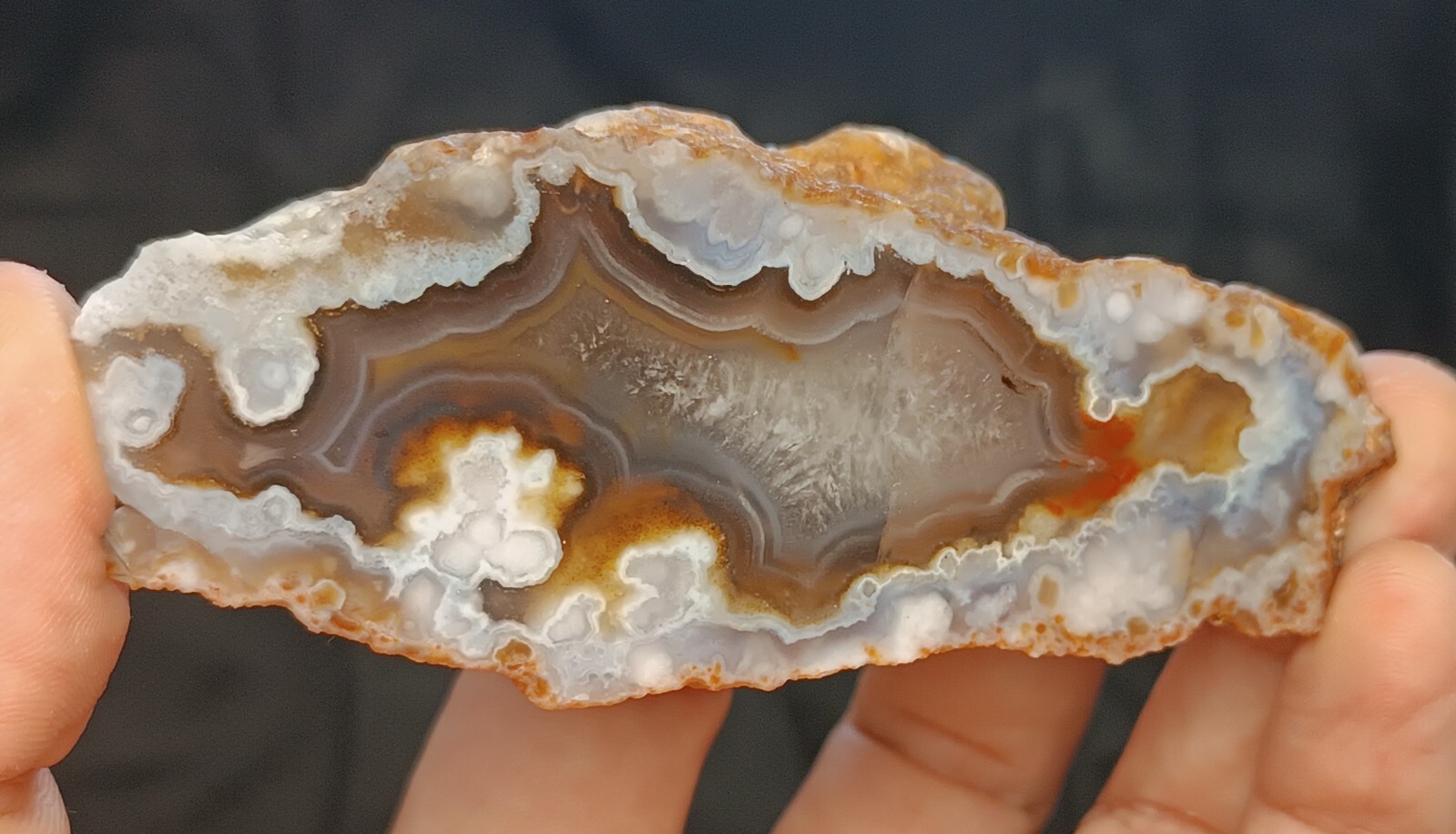300g/0.66 lb turkish dendritic quartz agate stone, customs duty included
