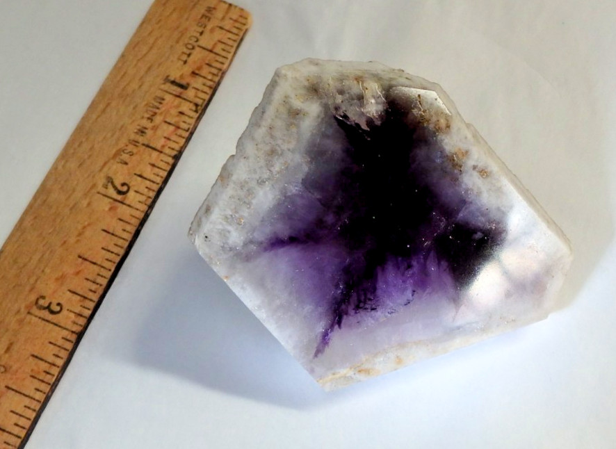 Stunning Crystal 💗✨ Trapiche Amethyst 💗✨Polished Face 92.4 grams