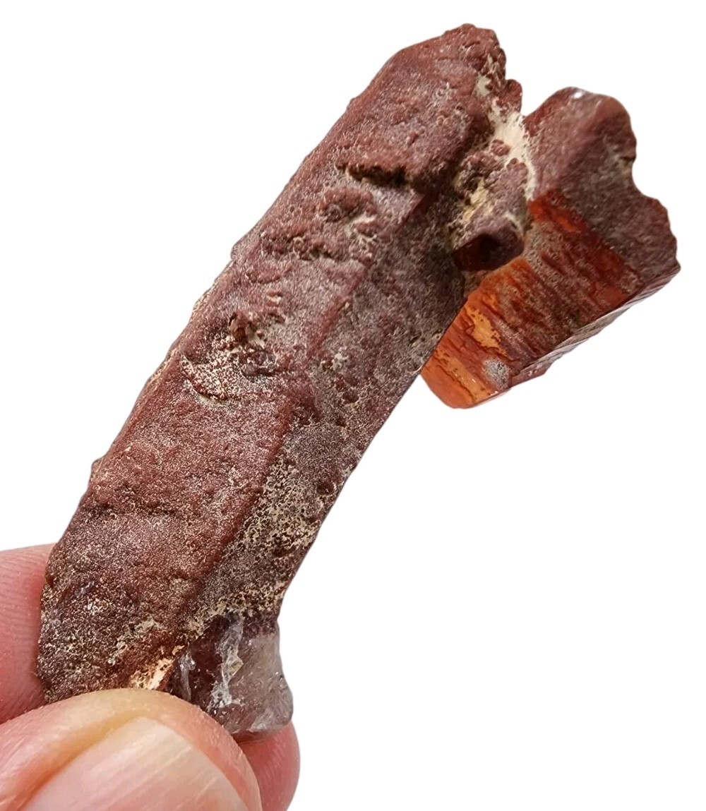 Red Quartz Crystal Cluster Morocco 25.8 grams