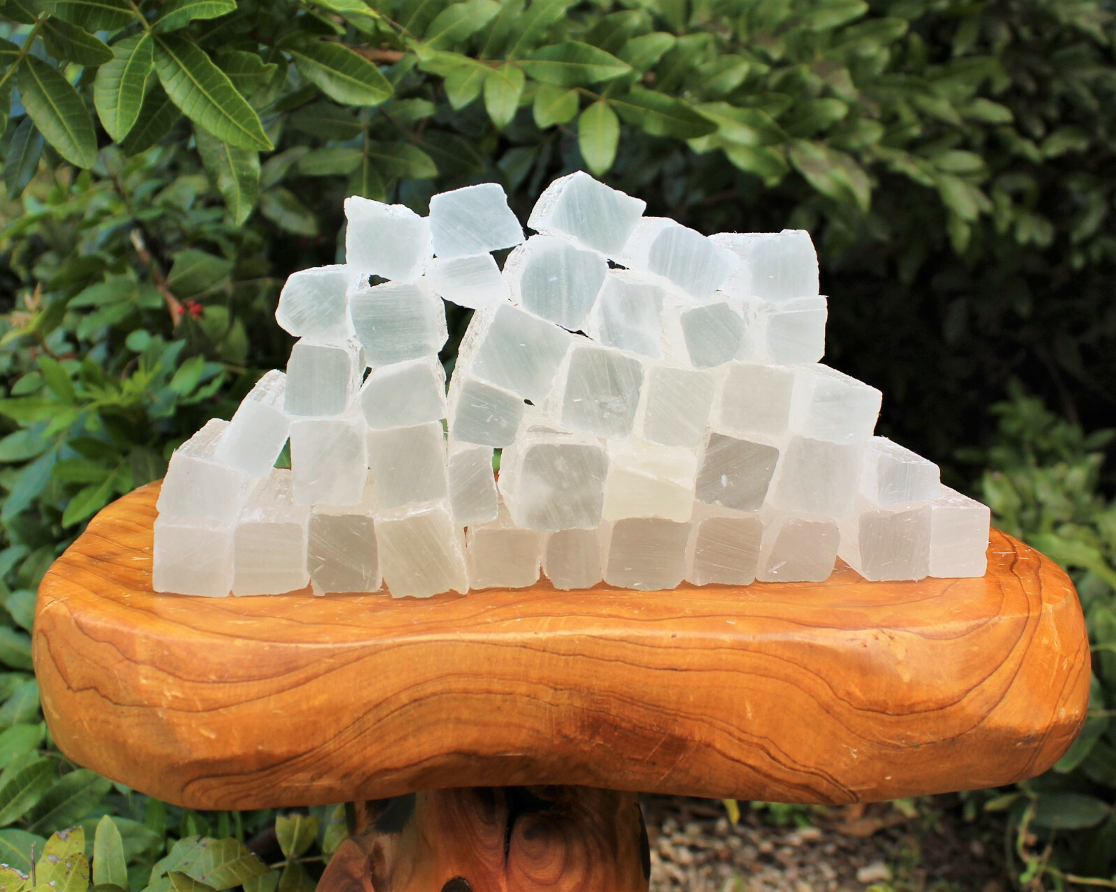 1/2 lb Bulk Wholesale Lot 2.5″ – 3″ Selenite Logs Crystal Sticks Wand Blade 8 oz