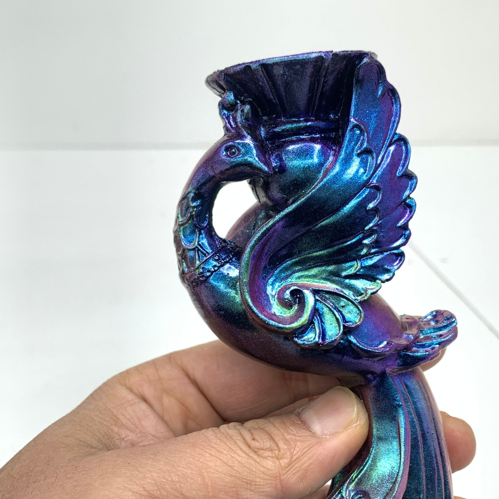 phoenix Sphere Resin Holder Stand Base Crystal Ball stand C5