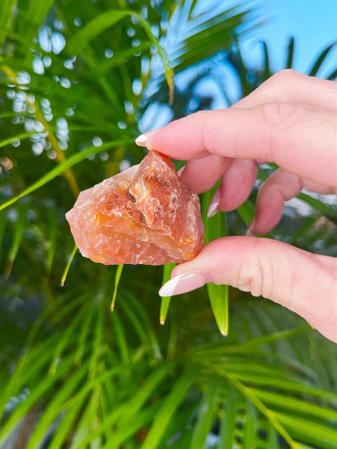 5pcs Raw Carnelian Stones Rough Crystal Mineral Rocks Specimen Decoration Gift