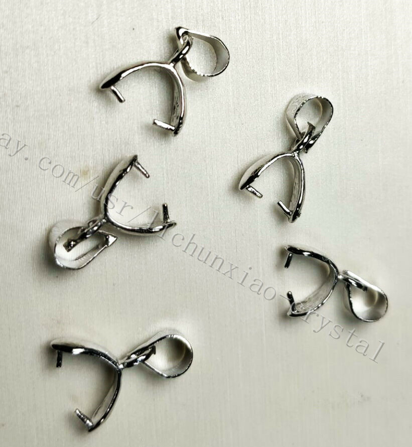 5pcs 8sided VOGEL Style Natural 7 colour fluorite Crystal pendulum POINT Pendant