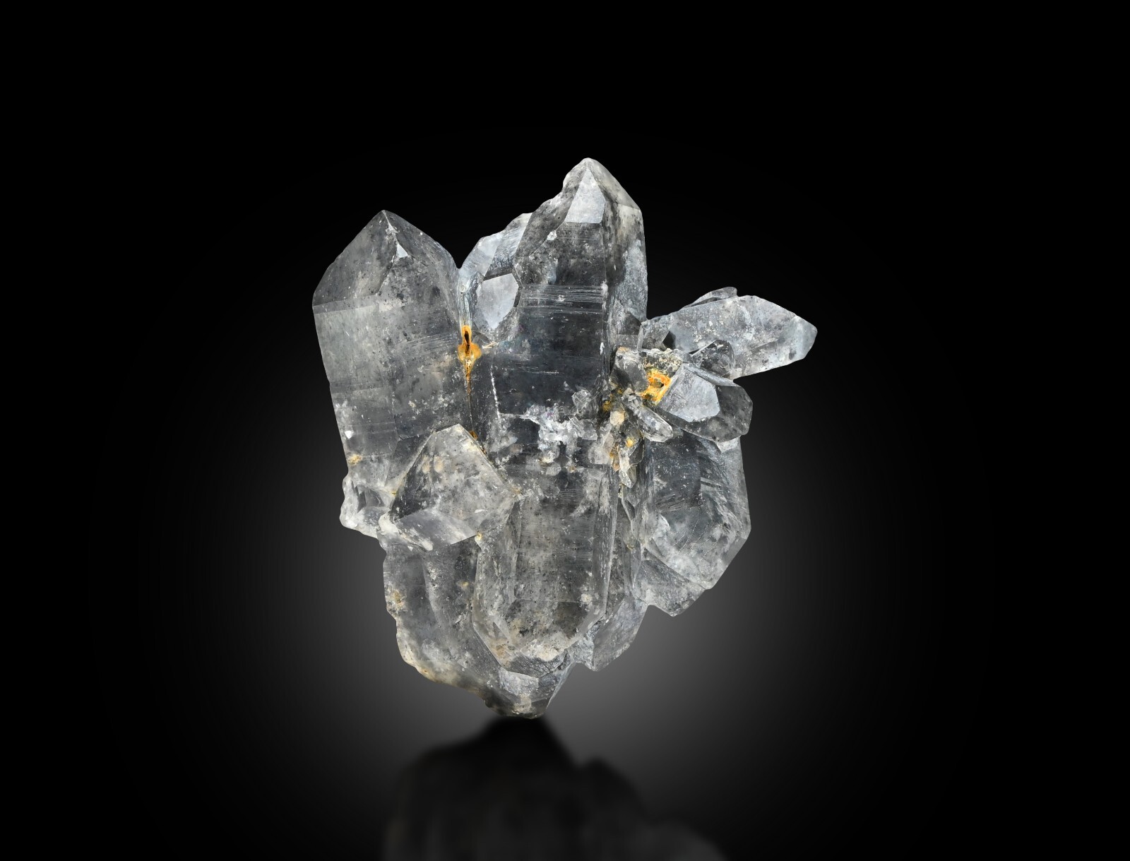 3.5cm Blue Quartz Crystal Cluster Pakistan Mineral Specimen 60ct