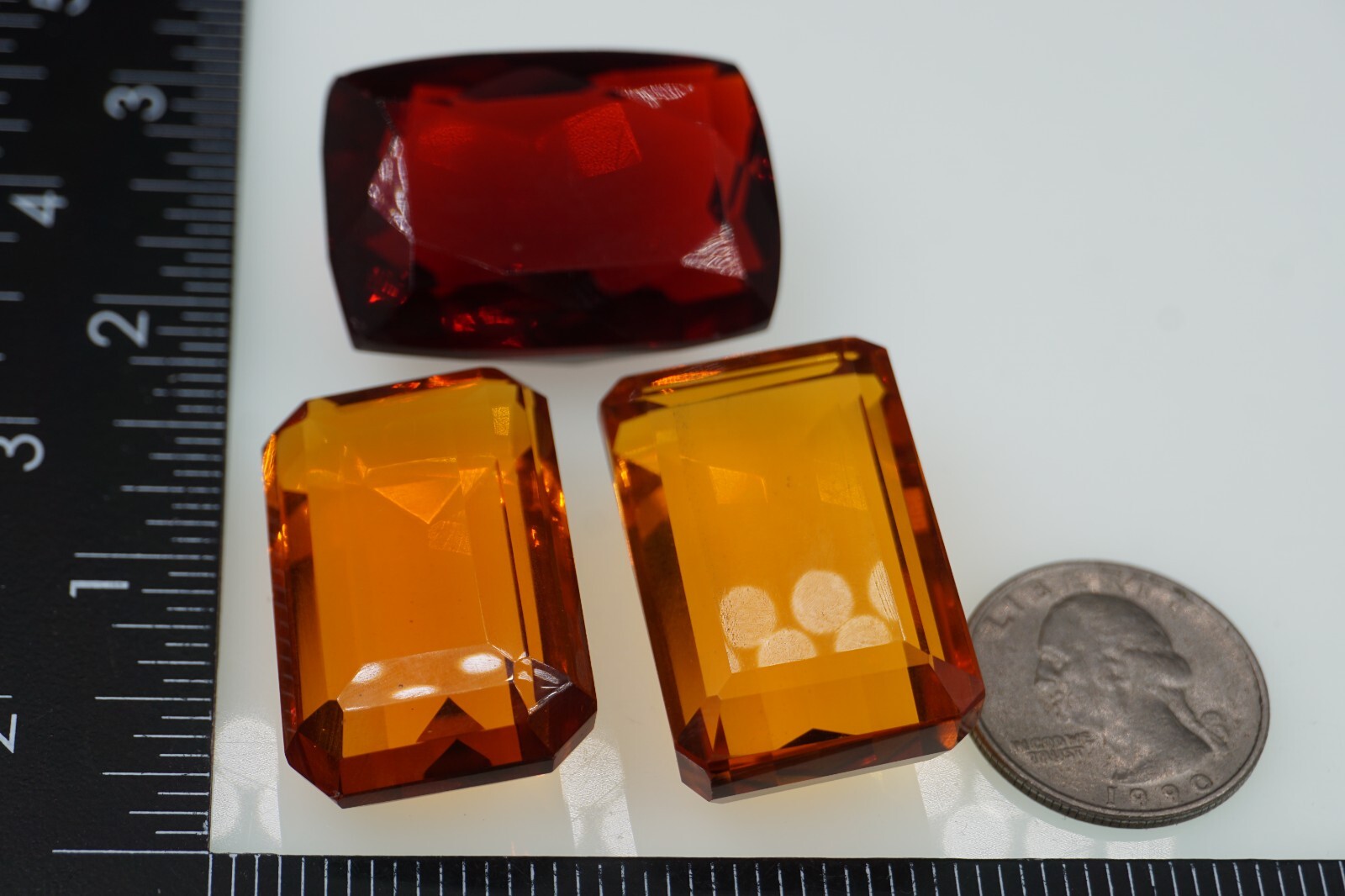 USA – Andara Crystal – Multiple Colors – 326ct – FACETED GEM (Monoatomic) #yep5