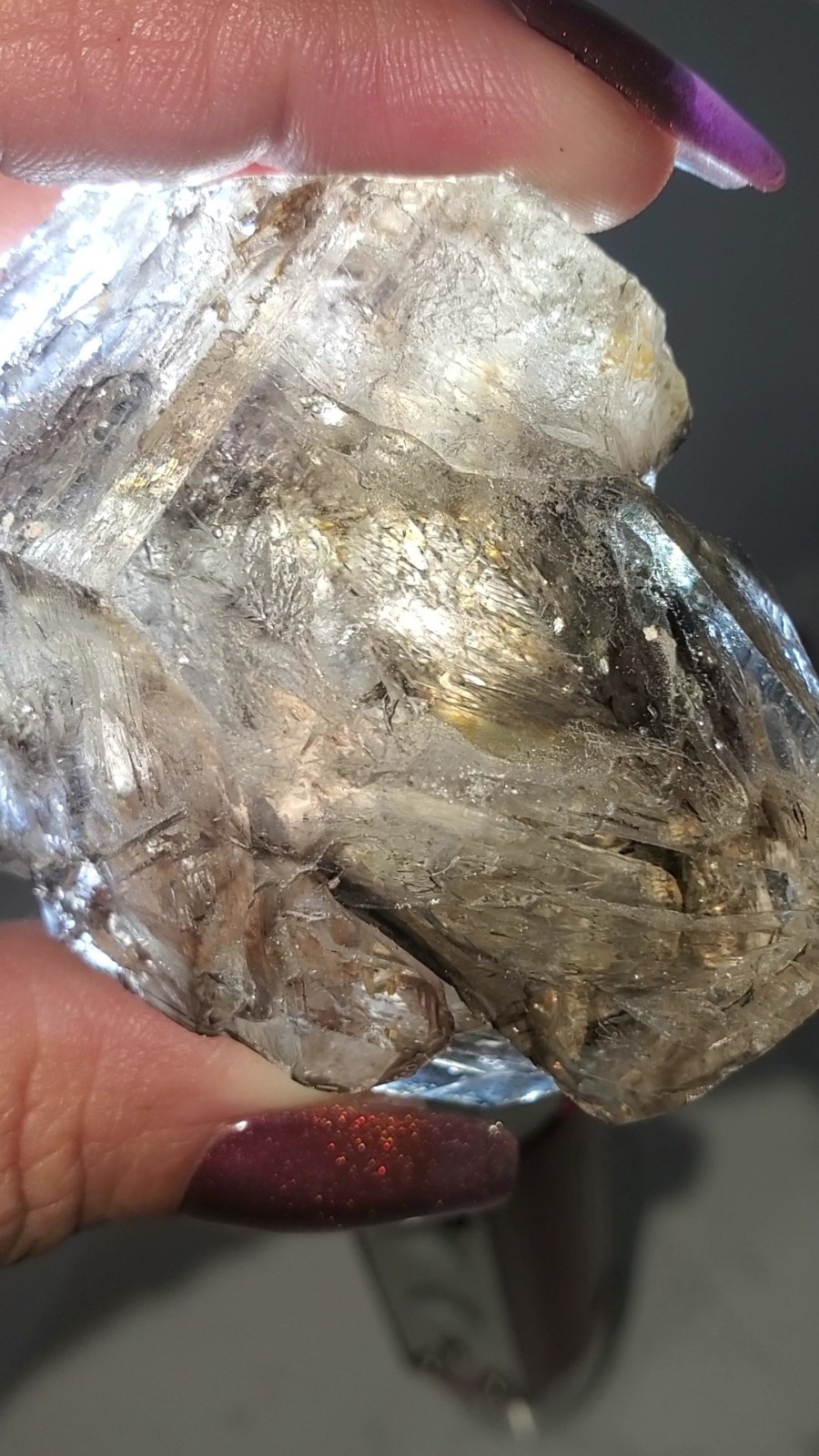 Smoky Elestial (Skeletal) Quartz 102g – High-Vibration Crystal Specimen