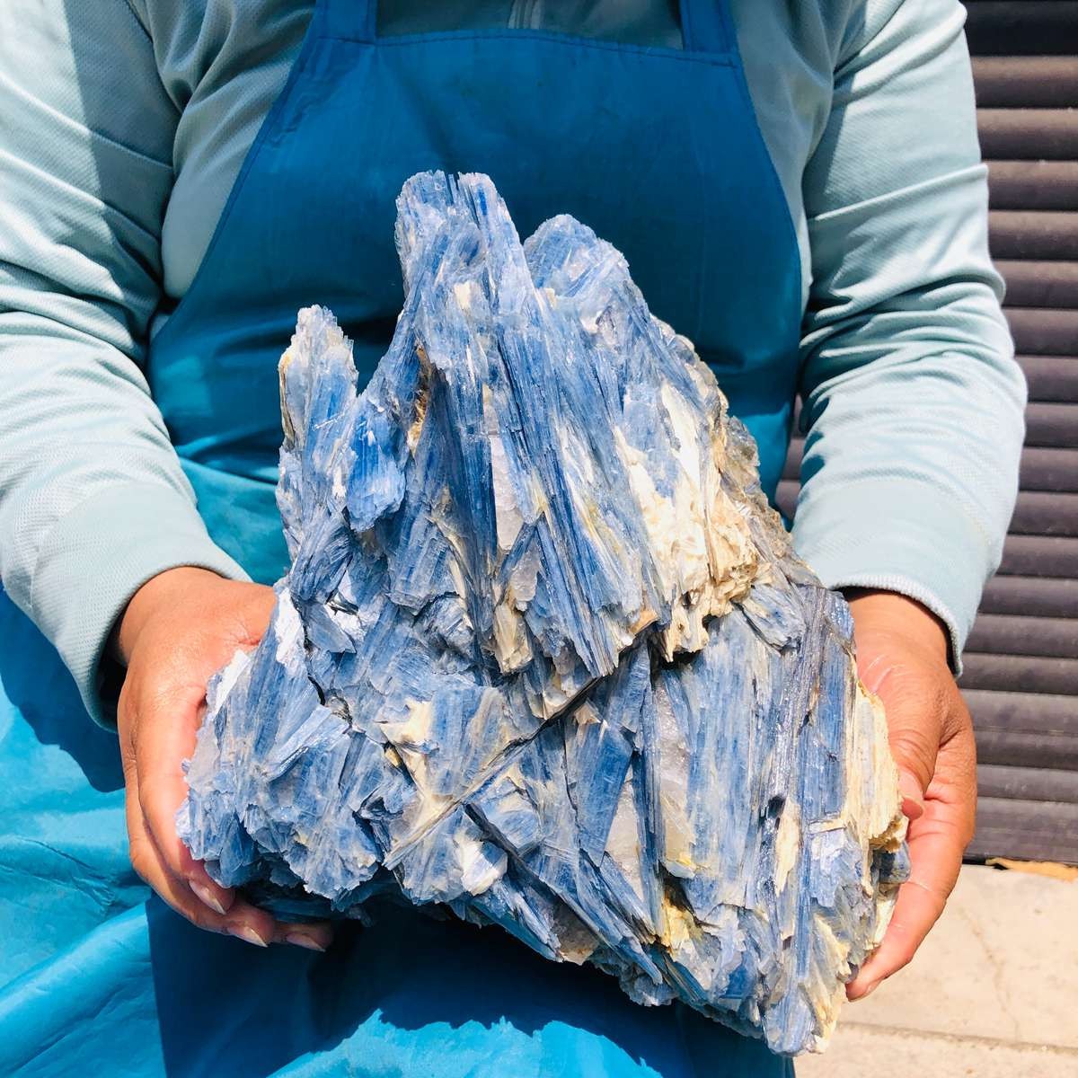 19.36LB Natural kyanite mineral quartz crystal specimen specimen healing decor