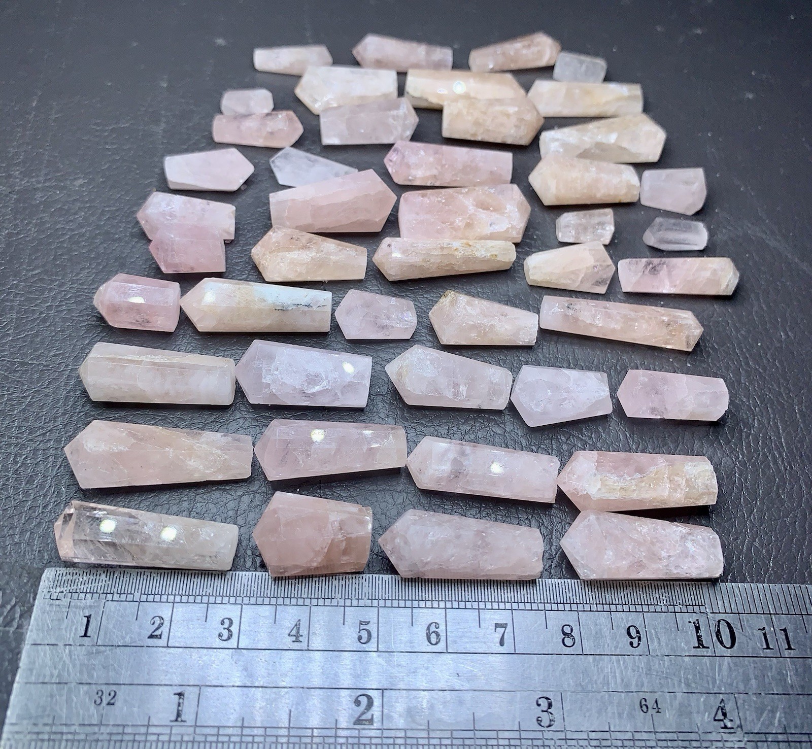 Pink Morganite Pendants 40 Pcs Lot , Morganite Pendants, Anniversary Gifts, Love