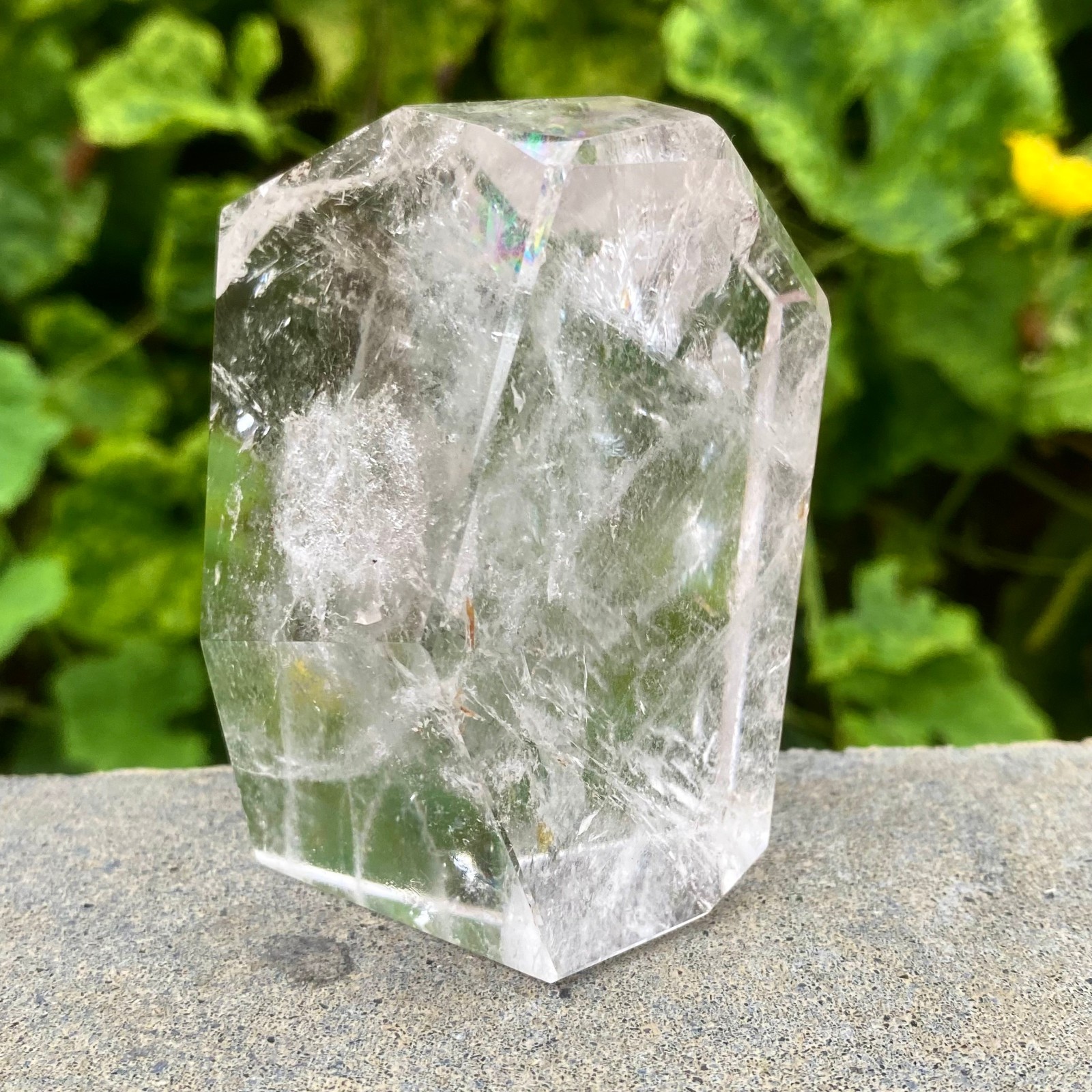 368G Natural Pure Clear Quartz Crystal Reiki Stone Healing