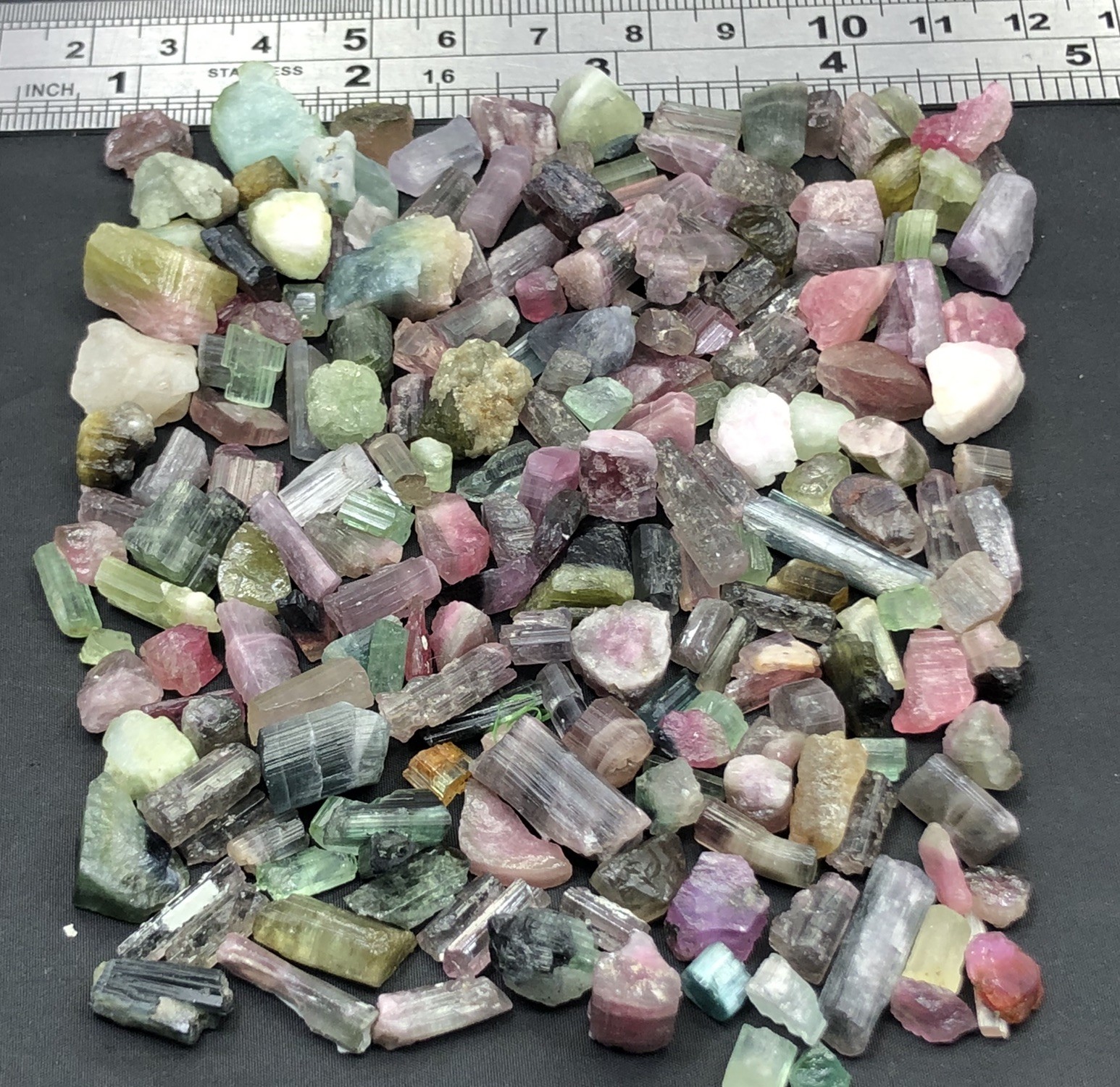 429 Carat Natural Multicolor Tourmaline From Afghanistan