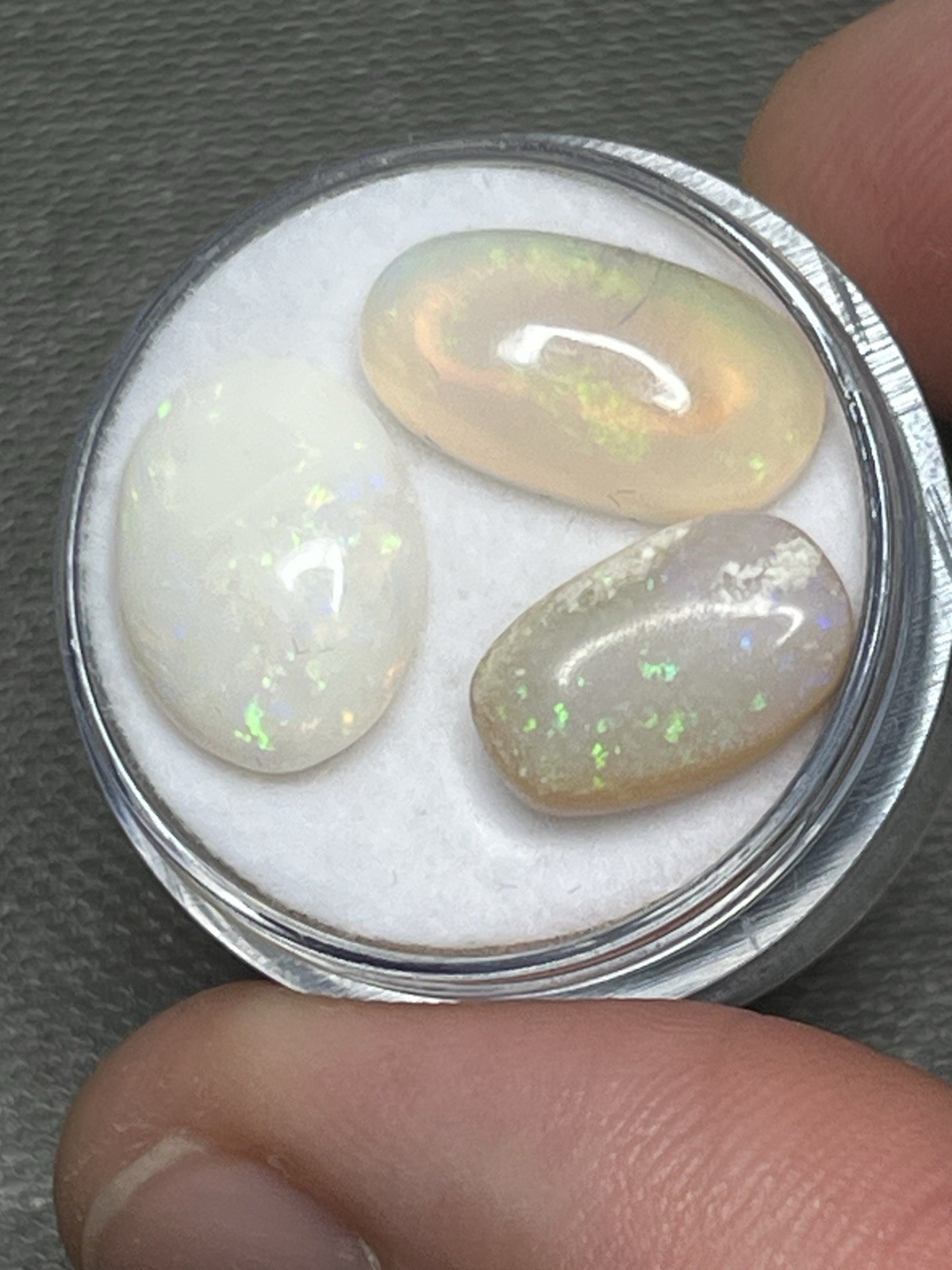 8ct Australian Solid Opal Gem Coober Pedy Natural Polished Crystal Specimen
