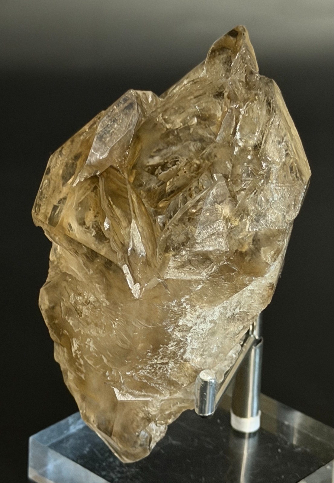 BG3 Skeletal Smoky Quartz – Elestial – Fenster – Piaui, Brazil – Metaphysical