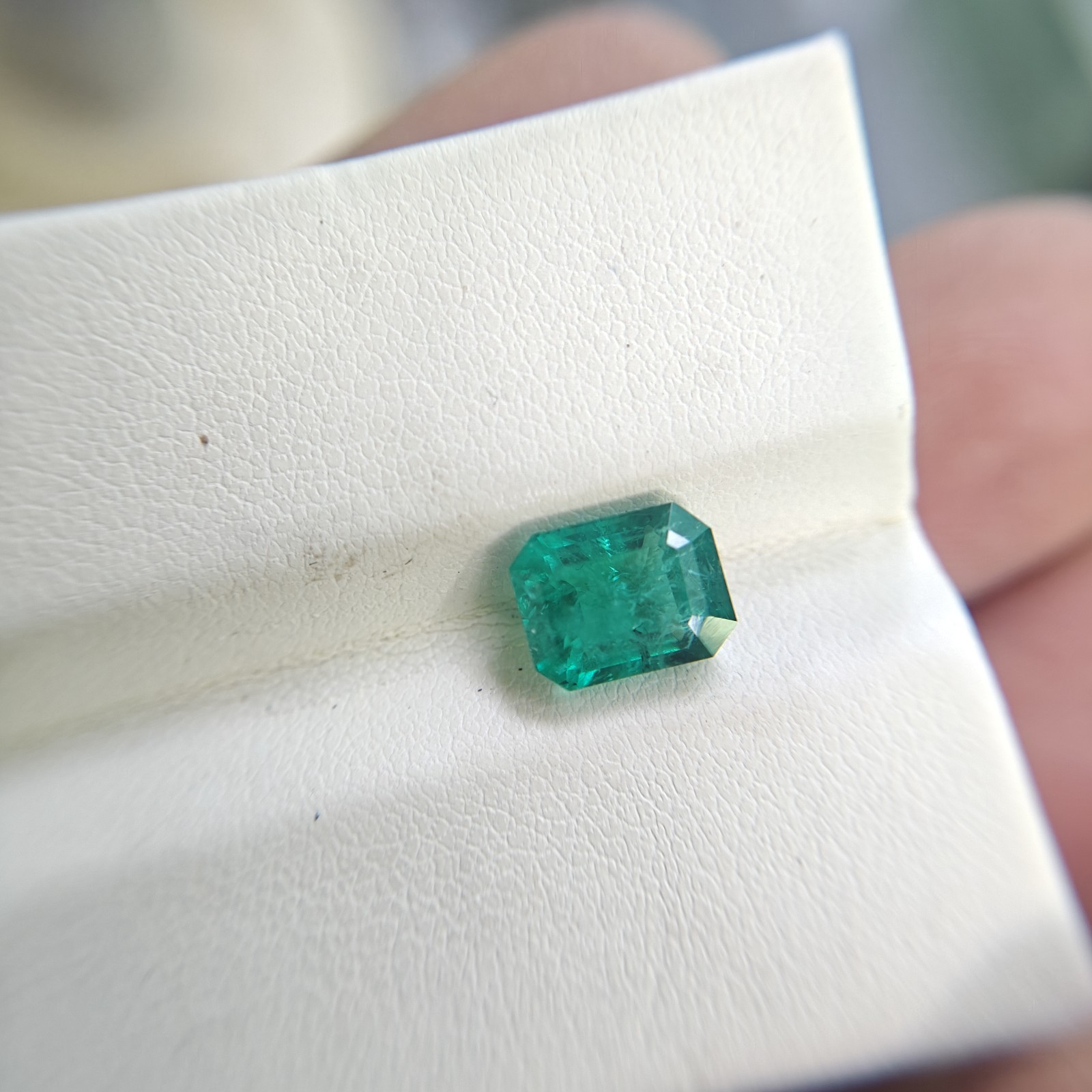 Lab Grown Emerald Octagon Cut