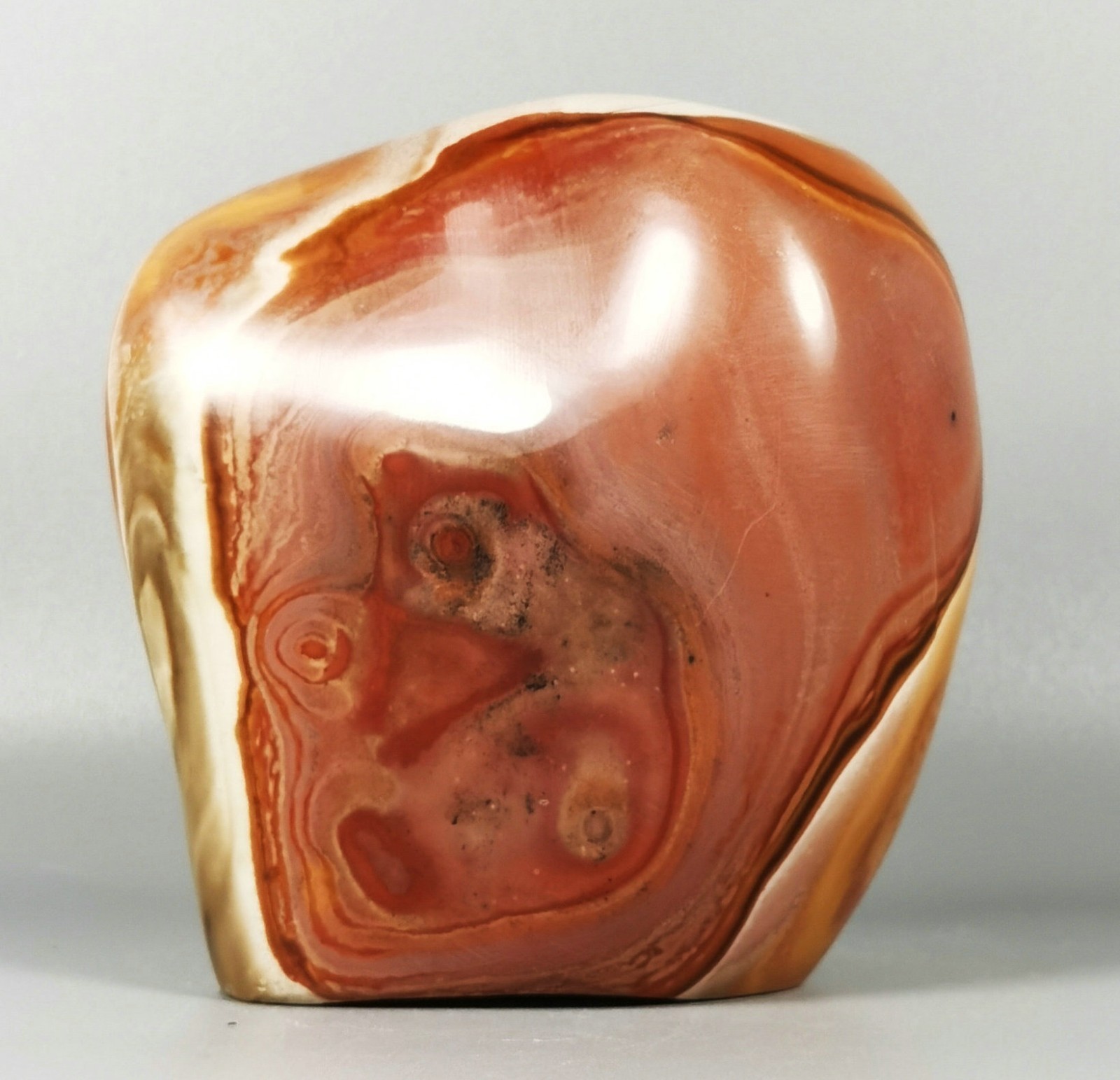 Polished POLYCHROME JASPER Freeform Standup Madagascar