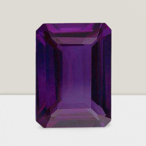 Alexandrite Octagon Cut Gemstone 2 Cts – 9×7 mm Vivid Loose Gem