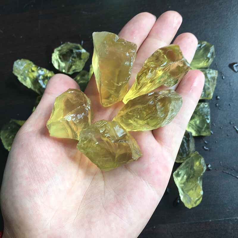 100g 0.22 lb Natural Raw Rough Yellow Citrine Crystal Stone Crystal Collection