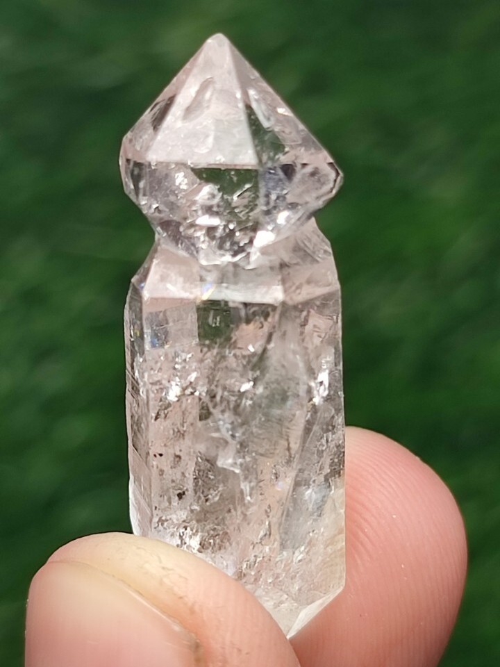 3.5-cm Scepter Quartz Crystal Having Good Luster & Perfect Growth-Balochistan,Pk