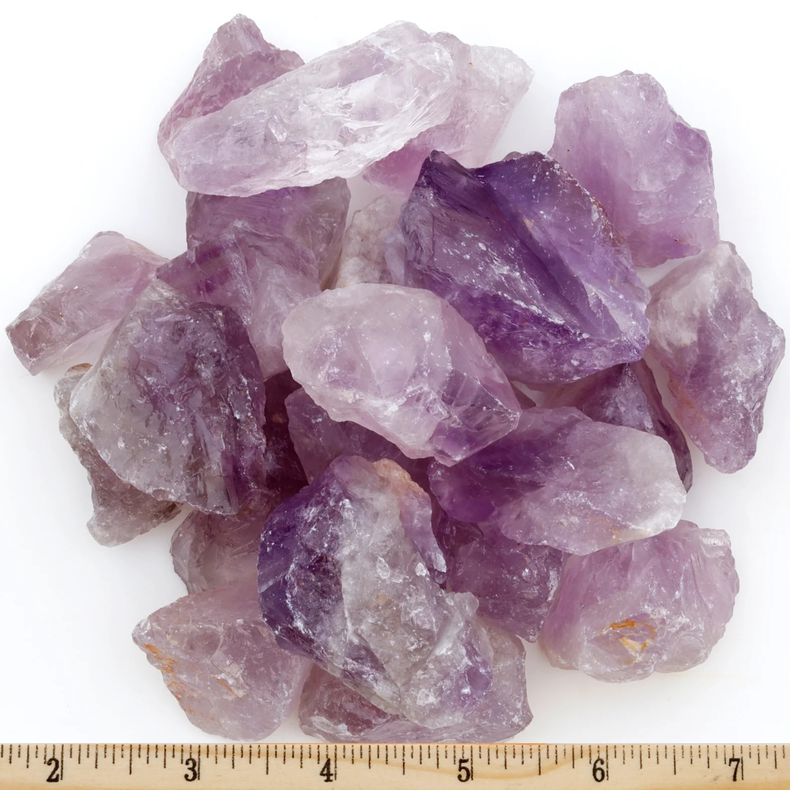 Amethyst Crystal Quartz 30g Raw Natural Cluster Specimens Healing Mineral – 1 Pc