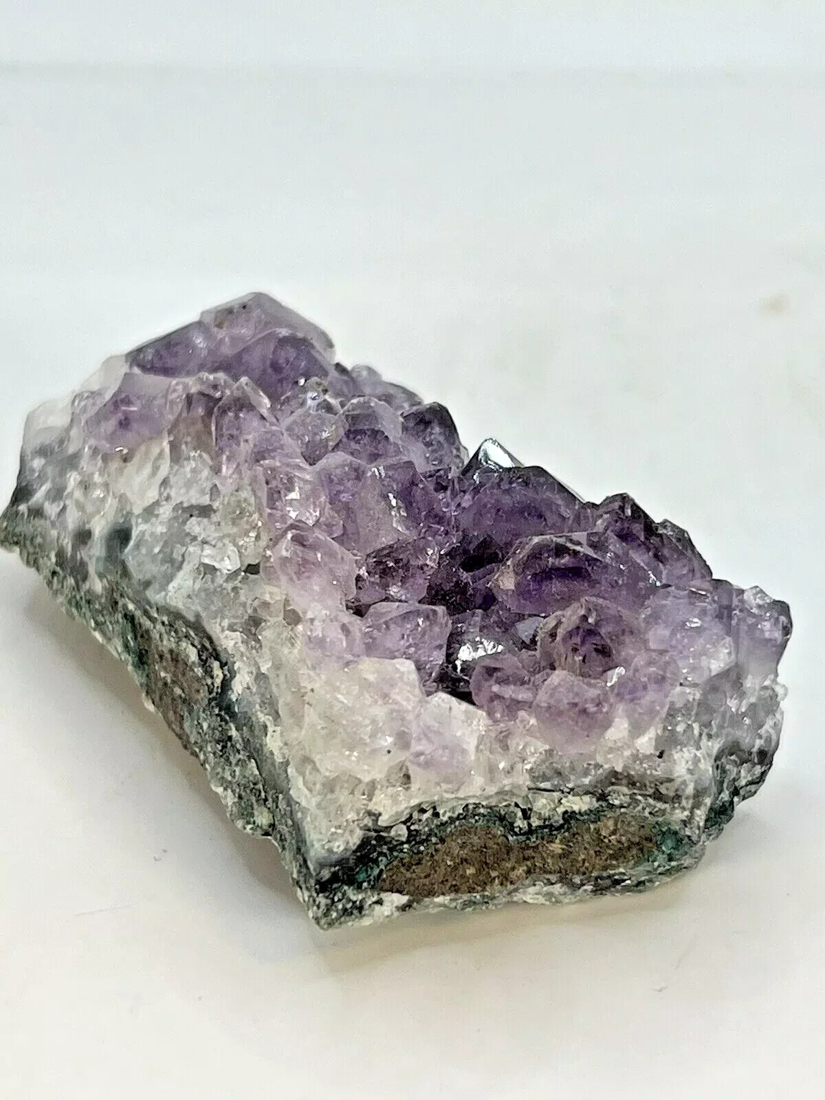 70g Natural Amethyst Quartz Crystal Cluster from Brazil