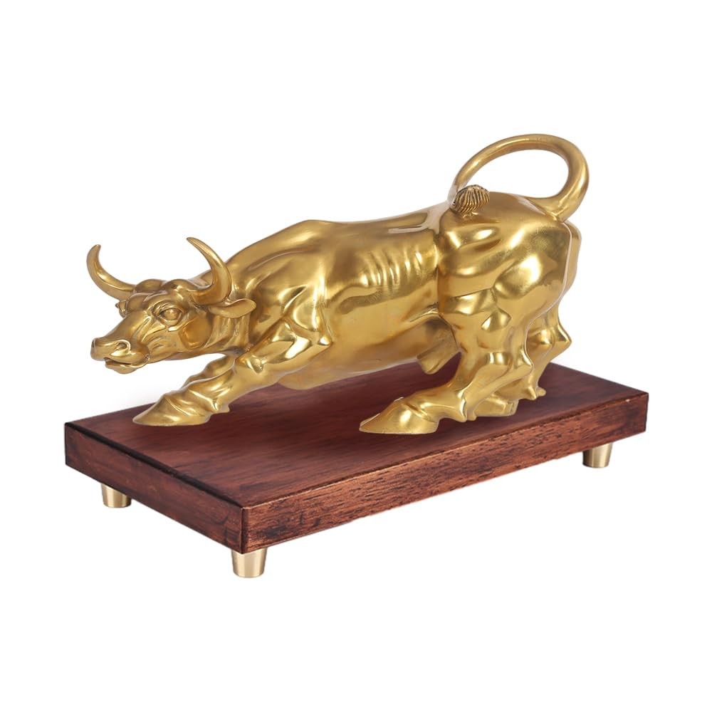 Chinese Rectangular Solid Wooden Tray Pedestal Brass Statue Vase Fishbowl Tea…