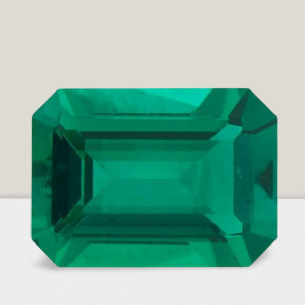 Emerald Octagon Cut Gemstone 6 Cts – 14×10 mm AAA+ Loose Gem