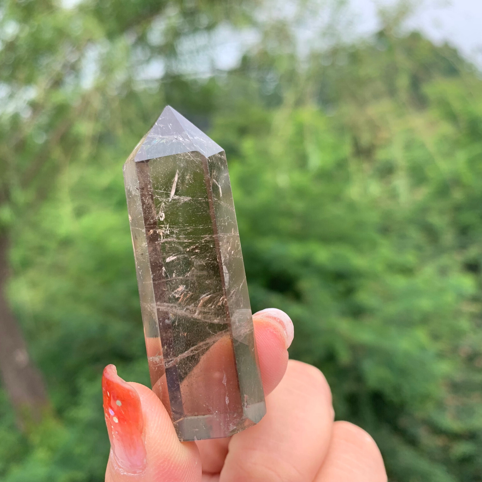 Wholesale Lot 21PCS Natural Quartz Obelisk Tower Point Crystal Healing