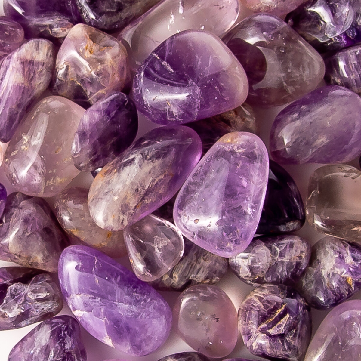 25g Tumbled Maraba Amethyst Gemstone Crystals 2-4 Stones Gem Rock Specimens