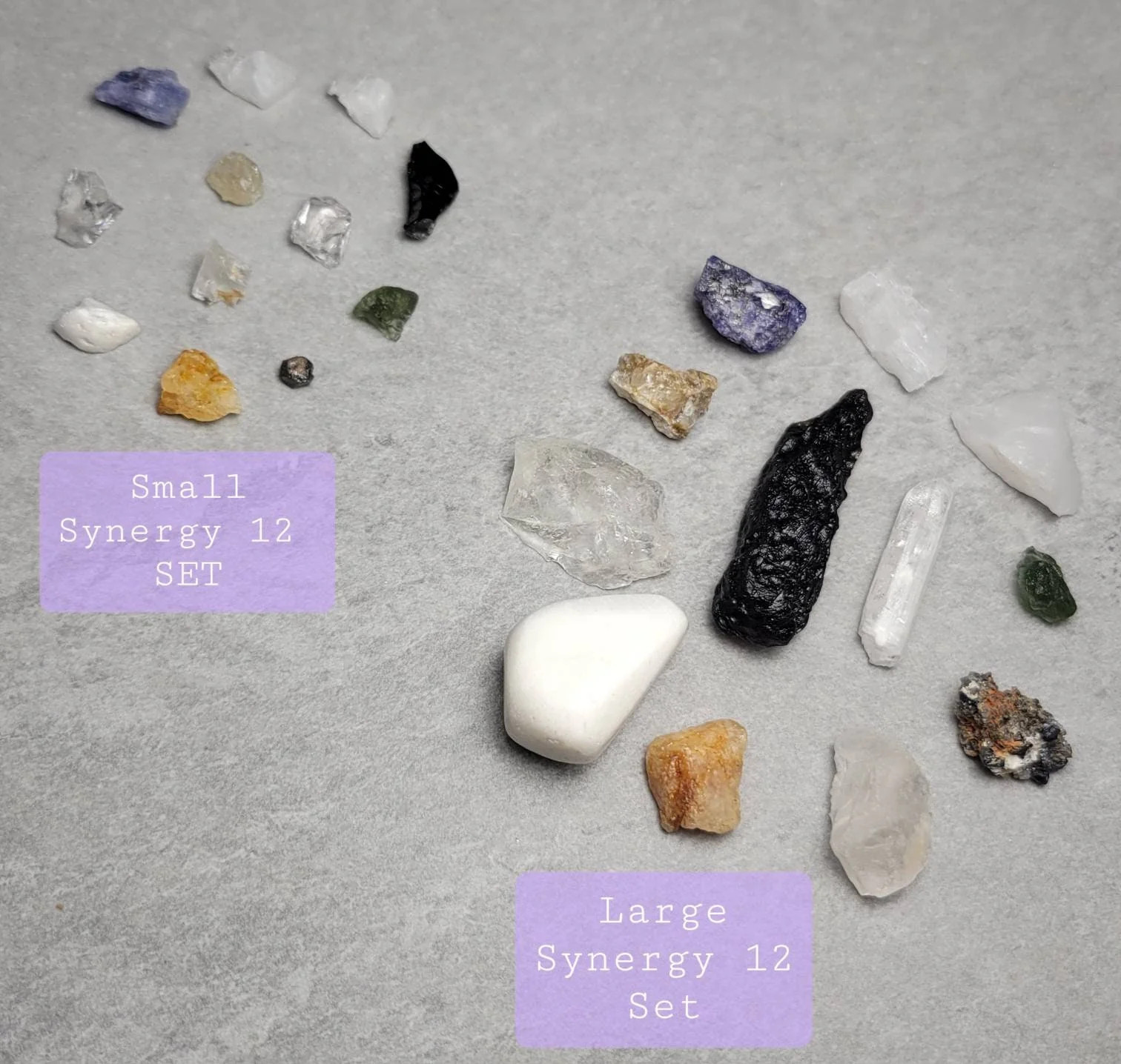 Synergy 12 Set, Rare Crystal Collection