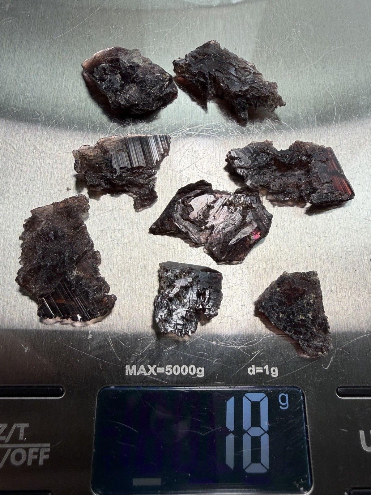 Gemmy Rare Axinite Crystal On Matrix, Skardu, Pakistan, 90Ct / 18grams